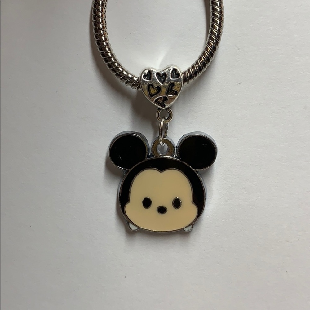 Baby face Mickey Mouse Head Charm - Picture 1 of 2